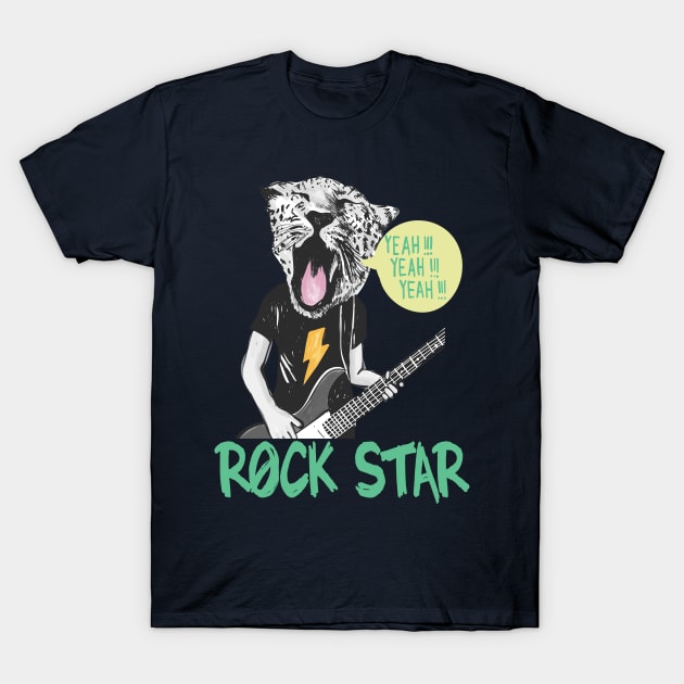 Rock Star T-Shirt by TomCage